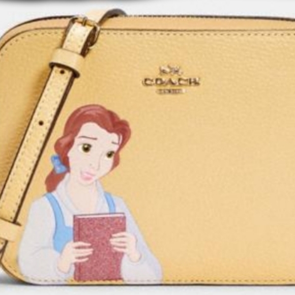 NWT Disney X Coach Mini Camera Bag With Bell - Picture 4 of 6